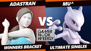 GNW 2  Adastran Wii Fit Trainer Vs Mu Mewtwo Smash Ultimate  SSBU [upl. by Lorilyn256]