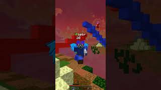 BRO DIDNT EVEN CARE 😂 minecraft bedwars minemenbridge hypixel minemenclub gaming [upl. by Richmond]