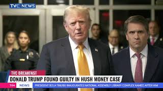 Donald Trump Found Guilty In Hush Money Case [upl. by Olette]