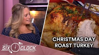 Make Christmas Dinner Easy For Yourself  Aisling Larkins Roast Turkey  The Six OClock Show [upl. by Lytsyrk]