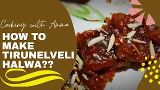 How to make TIRUNELVELI HALWA Tirunelveli Halwa Seivathu EppadiEasy Recipes COOKINGWITHAMMA [upl. by Kareem]