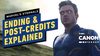 Marvels Eternals Ending Explained Breakdown amp Easter Eggs  Marvel Canon Fodder [upl. by Tricia190]