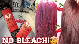 Refresh Red Hair amp ROOT TOUCH UP  LOREAL HICOLOR HIGHLIGHTS MAGENTA  Adore Magenta  Raging Red [upl. by Fong99]