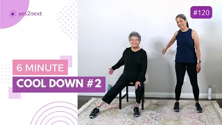 6 MIN COOLDOWN STRETCHES after Workout  Beginners Seniors [upl. by Naivart]