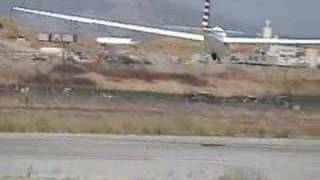 Crosswind fullslip glider landing [upl. by Sandie]