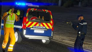 GTALSPDFR LA LOI DE LA NUIT  GENDARMERIE NATIONALE 133 [upl. by Guttery]