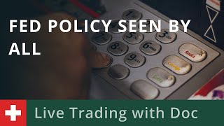 Live Trading with Doc 2410 Fed Policy Seen by All [upl. by Aisila115]