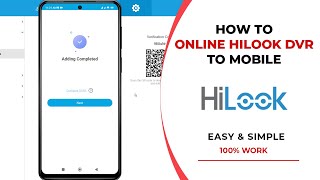 How To Online Hilook DVR On Mobile [upl. by Ainez]