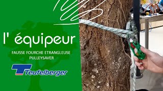 Fausse fourche étrangleuse PULLEYSAVER TeufelbergerGroup [upl. by Temme]