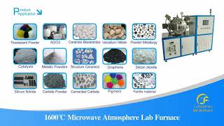 microwave atmosphere sintering furnace [upl. by Xantha]