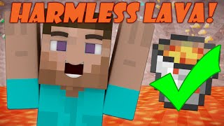 If Lava was Harmless  Minecraft [upl. by Lednyk]