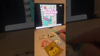 How to make stickers In 7 easy steps❤️❤️sticker easy fyp [upl. by Ahsiekar]