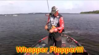 Whopper Plopper at Bassmaster Elite Series Toledo Bend 2016 [upl. by Whittemore]