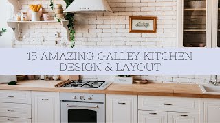 15 Amazing Galley Kitchen Designs amp Layouts  galley kitchen designs photo gallery [upl. by Stepha245]