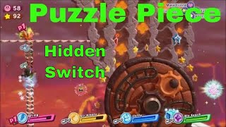 Kirby Star Allies  Natures Navel Planet Popstar 💗 Guide Part 11 🧩 puzzle piece  hidden switch [upl. by Rats873]