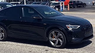 Spotted that 2022 Audi ETron Sportback S Prestige in Oak Lawn Illinois again [upl. by Mcgregor]