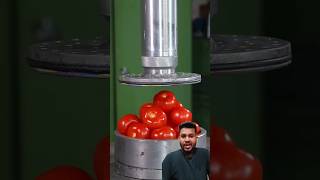 Tomatoses vs 150 ton hydraulic press [upl. by Areem]