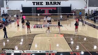 Tustin HS vs Calvary Chapel League Match2 [upl. by Atirahs72]