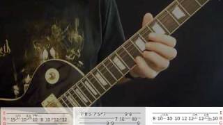 Opeth Windowpane  Guitar lesson  Part three [upl. by Imehon]