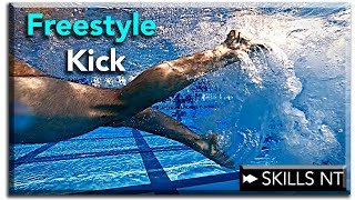 3 tips on freestyle kick to help you swim faster [upl. by Adlaremse]