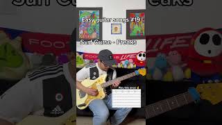 Surf curse  freaks guitar tutorial [upl. by Ejroj]