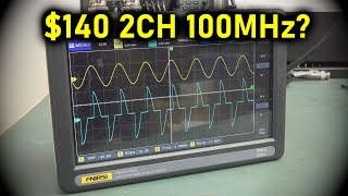 EEVblog 1317  140 2CH 100MHz Fnirsi Tablet Oscilloscope Review [upl. by Dlarrej551]