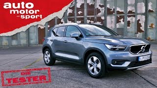 Volvo XC40 T3 Reichen nur 3 Zylinder im SUV  TestReview  auto motor und sport [upl. by Ragouzis]