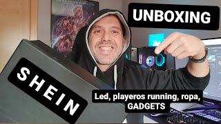 UNBOXING PRODUCTOS TIENDA CHINA SHEIN ROPA LEDS GADGETS ETC [upl. by Marlyn927]