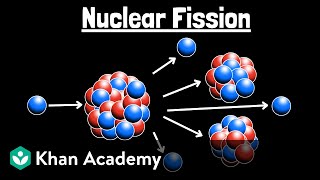 Nuclear fission  Physics  Khan Academy [upl. by Atikahc]