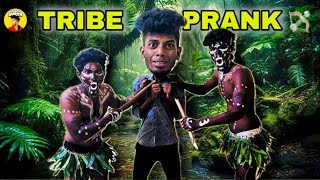 🧌TRIBE PRANK👹🏹ON MOM🤣  Tamil Prank  Prankster Surya [upl. by Dj]