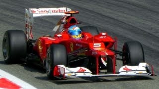 Formula 1 F1 2012 Cars PURE V8 Engine SOUND [upl. by Felton]