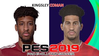 KINGSLEY COMAN  PES 201920202021  FACE BUILD amp STATS [upl. by Kawasaki816]