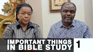 Christocentric Meal August 23rd  Important Things In Bible Study 1 [upl. by Roze862]