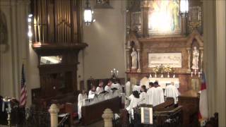 Adoremus in Aeternum and Laudate Dominum Mozart  Corpus Christi 2012 St Johns Detroit [upl. by Secilu362]