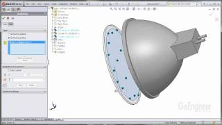 SolidWorks Simulation  Radiation Basic Setup [upl. by Einahpats117]