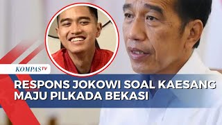 Kaesang Maju Pilkada Bekasi Jokowi Tanyakan ke Partai [upl. by Zeuqram711]