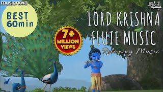 Non Stop Best Krishna Flute Music  Krishna Songs  Bhakti Song  Relaxing Music  Krishna Flute [upl. by Valonia]