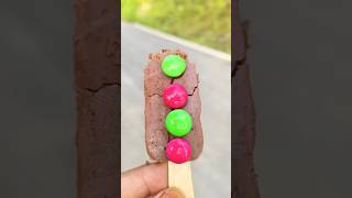 Choco bakes cake amp Big gems popsicle shorts chocolate gems [upl. by Lapointe432]