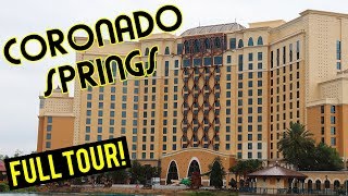 Disneys Coronado Springs Resort  INDEPTH TOUR  We Stayed at Coronado Springs [upl. by Aloeda]