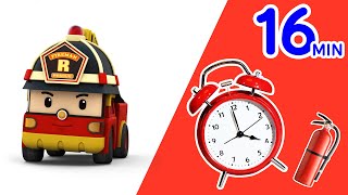 Aprenda Colores con Robocar POLI│Compilacion de Vídeos de Educación Infantil│Robocar POLI TV español [upl. by Wollis]