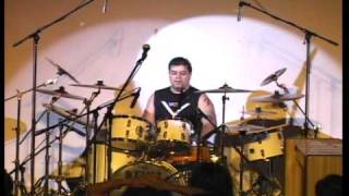 Drum Solo Gongzilla The News Amazing Drum Solo [upl. by Irek9]