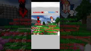 🇦🇱 vs 🇷🇸 albania serbia balkan europe like subscribe mappingedits mapper mapping shorts [upl. by Anis]