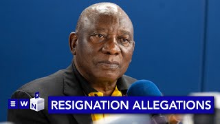 Ramaphosa denies resignation allegations after Phala Phala report [upl. by Anuqahs]