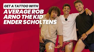 Average Rob amp Arno The Kid Get Tattooed During Podcast ft Gossip Guy Podcast by Ender Scholtens [upl. by Giulio]