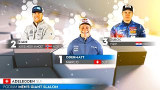 Mens Giant Slalom  Highlights  Adelboden SUI  2024 [upl. by Nalyorf]