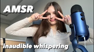 ASMR the best inaudible whisper ❤️ [upl. by Eeimaj592]