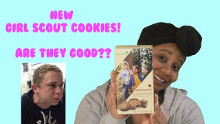 Lets Try  New GirlScout Cookie ADVENTUREFULS🍪🍪 [upl. by Arorua]