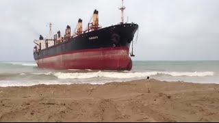 TOP 5 SHIPS CRASHING INTO SHORE [upl. by Sanfo]