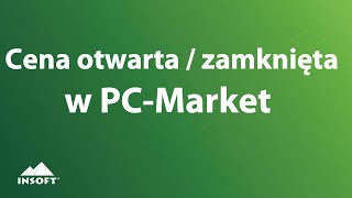 PCMarket  zmiana ceny podczas sprzedaży towaru [upl. by Selden]