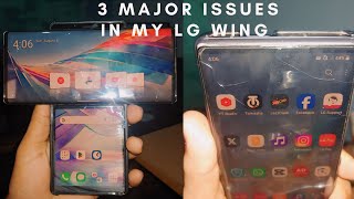 Dont Buy LG Wing Watch Three Major issues [upl. by Neall]